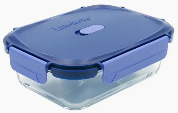 Контейнер для хранения прямоугольный Luminarc Pure Box Click Clack 370мл, (X0088)