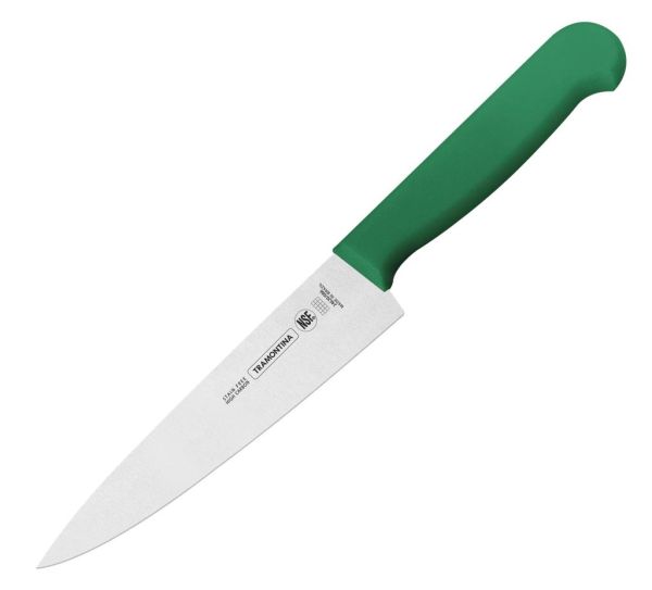 Нож для мяса с выступом TRAMONTINA PROFISSIONAL MASTER green 152 мм (24620/026)