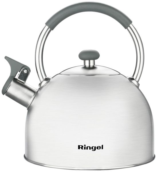 Чайник зі свистком RINGEL Grey line 2.5 л (RG-1010)