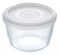 Форма для запекания круглая PYREX Cook&Freez с крышкой 0.6 л, 12х8 см (152P001/7948)