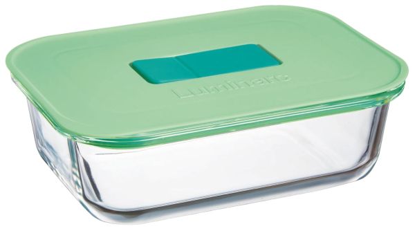 Стеклянный контейнер LUMINARC PURE BOX UNIQUE для запекания и хранения, прямоугольный, 630 мл (X1544)