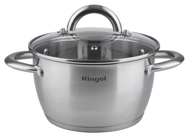 Каструля з кришкою RINGEL Bonn 4.7л, 22 см (RG-2003-22)