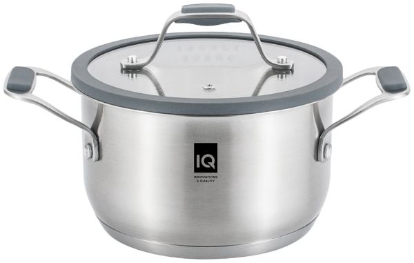 Каструля з кришкою IQ Be Brave 3.2 л, 20 см (IQ-2052-20)