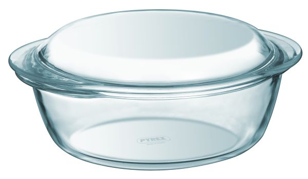 Каструля скляна кругла PYREX з кришкою 2.3 л + 0,7 л (208A000/8643)