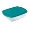 Форма для запекания прямоугольная PYREX Cook&Store с крышкой 2,5 л, 28х20х8 см (216P000/7645)