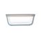 Форма для запекания квадратная PYREX Cook&Freez с крышкой 0,85 л, 15х15 см (218P001/7946)