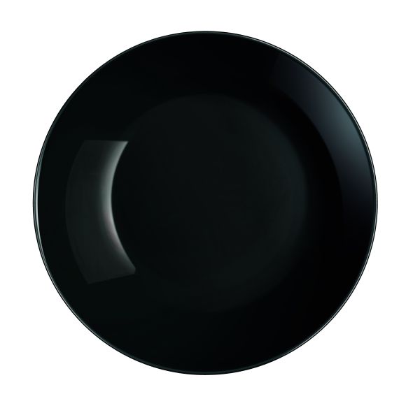Тарілка супова LUMINARC DIWALI BLACK 20 см (P0787)