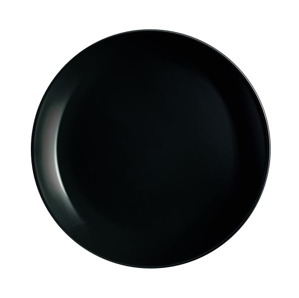 Тарілка десертна LUMINARC DIWALI BLACK 19 см (P0789)