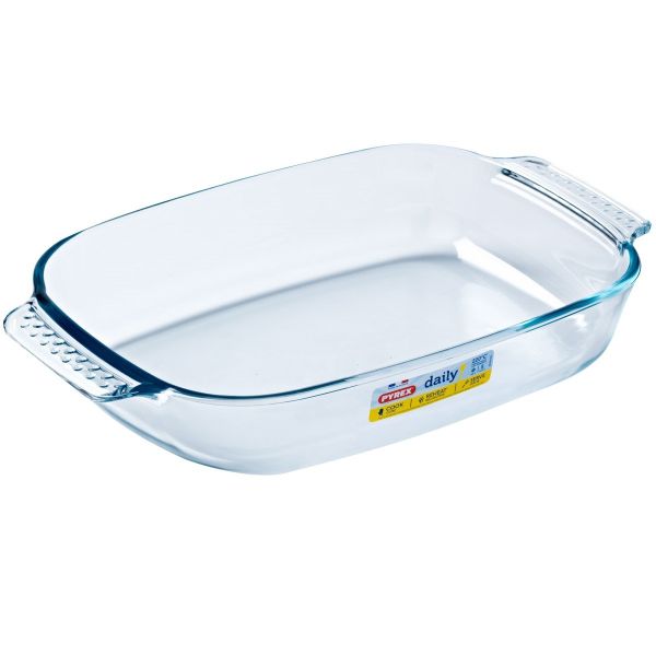 Форма для запекания прямоугольная PYREX DAILY 1.8 л, 31х20х6 см (230B400/4046)