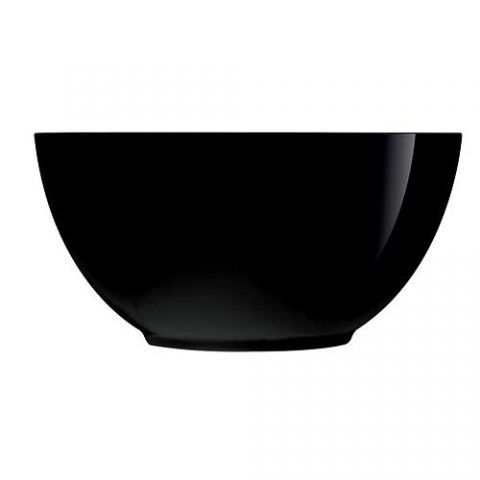 Салатник LUMINARC DIWALI BLACK 18 см (P0864)