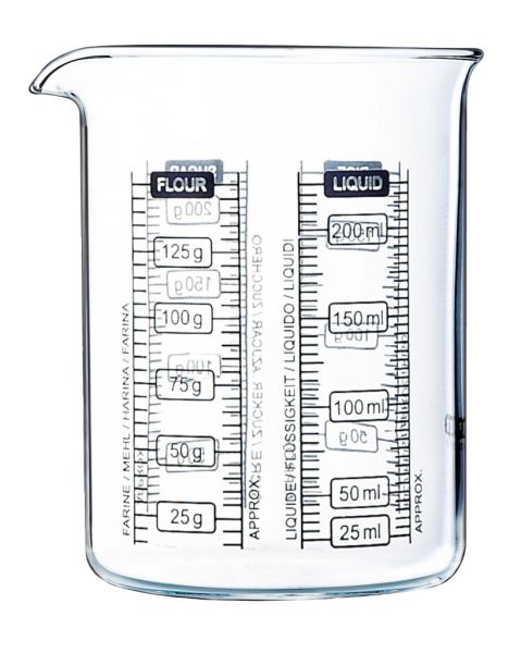 Мірна склянка PYREX Kitcken lab 0.25 л (LABBK25/7640)