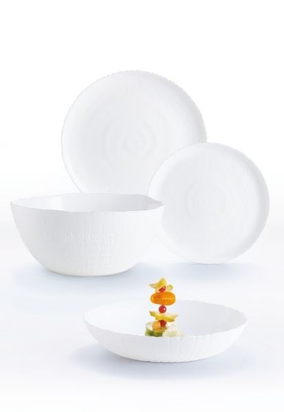 Столовий сервіз LUMINARC AMMONITE WHITE 19 пр. (P9103)