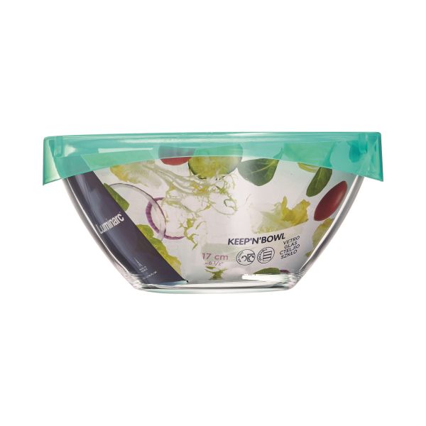 Салатник з кришкою LUMINARC KEEP'N' BOX 1.1 л, 17 см (P3672)