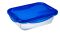 Форма для запекания прямоугольная PYREX CK&GO с крышкой 1,7 л, 24х18х6 см (282PG00)