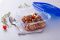 Форма для запекания квадратная PYREX CK&GO с крышкой 0,8л, 16х16х6 см (285PG00)