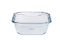 Форма для запекания квадратная PYREX CK&GO с крышкой 0,8л, 16х16х6 см (285PG00)