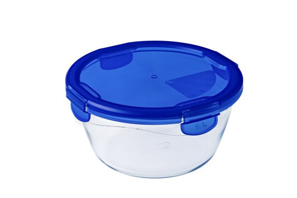 Форма для запекания круглая PYREX CK&GO с крышкой 1,6 л, 20х9 см (288PG00)