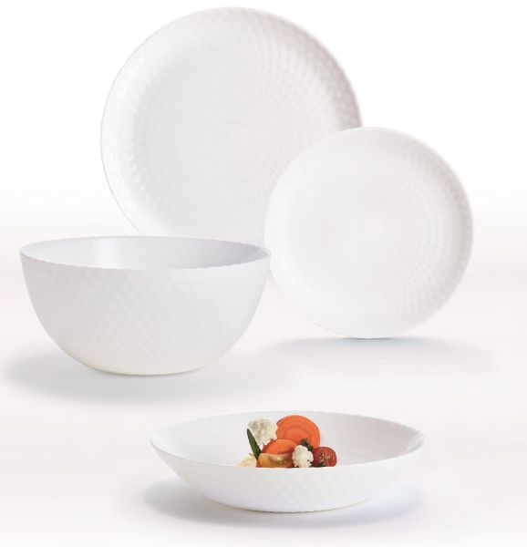 Столовий сервіз LUMINARC PAMPILLE WHITE 19 пр. (Q6158)