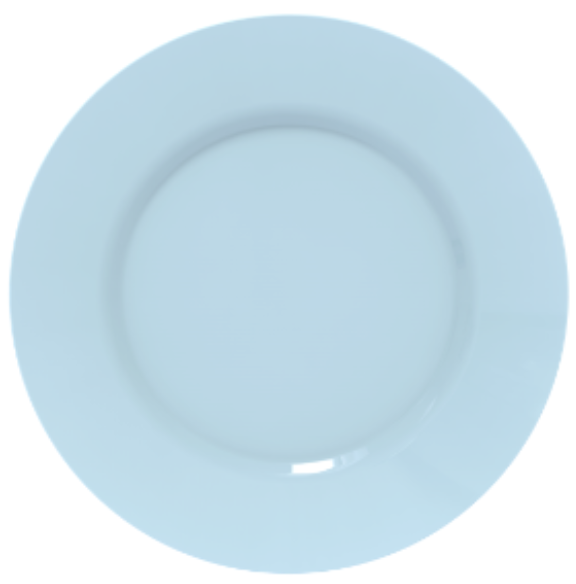 Тарілка обідня LUMINARC PLUMI PARADISE BLUE 24 см (V9221)
