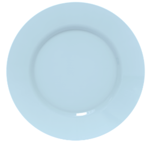 Тарілка десертна LUMINARC PLUMI PARADISE BLUE 19 см (V9223)