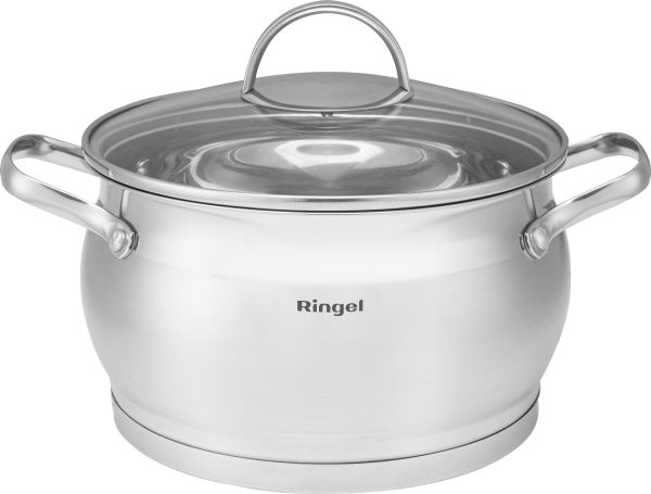 Каструля з кришкою RINGEL Salsa 8.4л, 26 см (RG-2034-26)