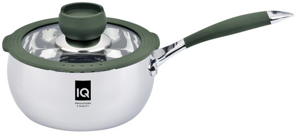 Ковш с крышкой IQ Be Trendy 1.6 л, 16 см (IQ-4044-16)