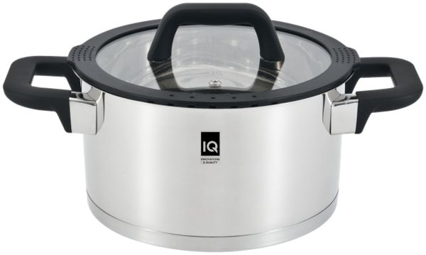 Кастрюля с крышкой IQ Be Traditional 5.5 л, 24 см (IQ-2046-24)