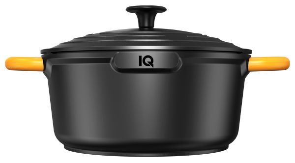 Каструля алюмінієва з кришкою IQ Be Active 2.4 л, 20 см (IQ-2048-20)