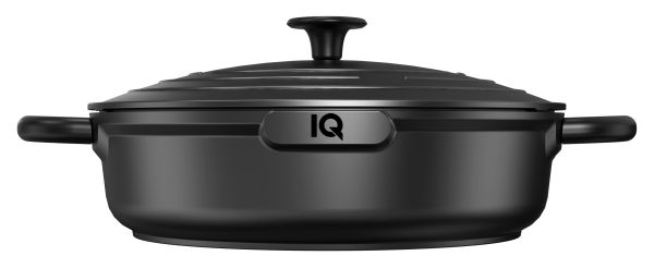 Сотейник алюмінієвий з кришкою IQ Be Simple 5.6 л, 32 см  (IQ-2149-32)