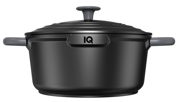 Каструля алюмінієва з кришкою IQ Be Creative 2.4 л, 20 см (IQ-2047-20)