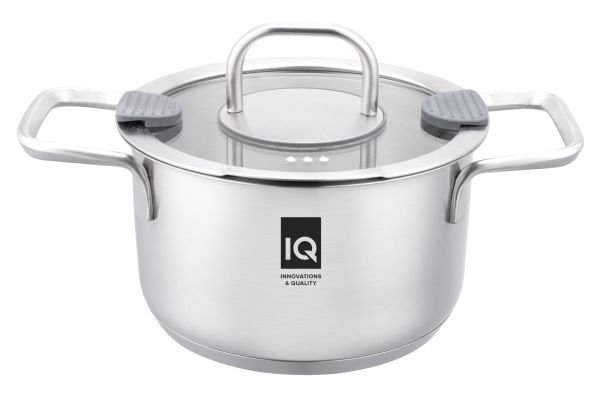 Каструля з кришкою IQ Be Creative 3.5 л, 20 см (IQ-2050-20)