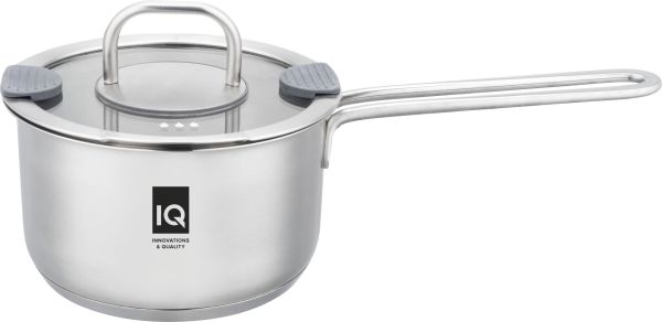Ківш з кришкою IQ Be Creative 1.8 л, 16 см (IQ-4050-16)