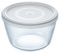 Форма для запекания круглая PYREX Cook&Freez с крышкой 1,1 л, 15х10 см (154P001/7944)