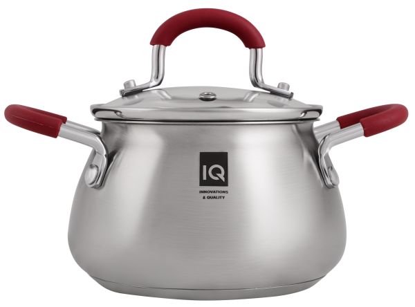 Каструля з кришкою IQ Be Royal 1.5 л, 16 см (IQ-2051-16)