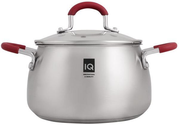 Кастрюля с крышкой IQ Be Royal 5.2 л, 24 см (IQ-2051-24)