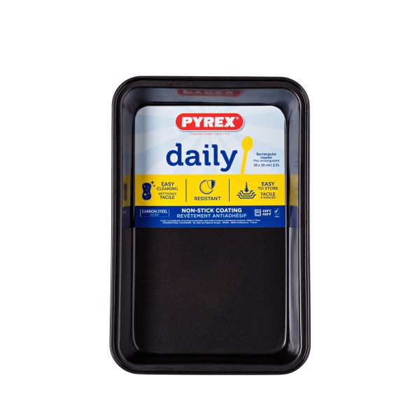 Форма для запекания прямоугольная PYREX DAILY 2.2 л, 28x18 см (DM30RR6/3646)