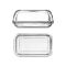 Масленка с крышкой LUMINARC BUTTER 17 см (N3913)