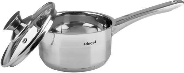 Ківш з кришкою RINGEL Kinder 0.6 л, 12 см (RG-4006-12)