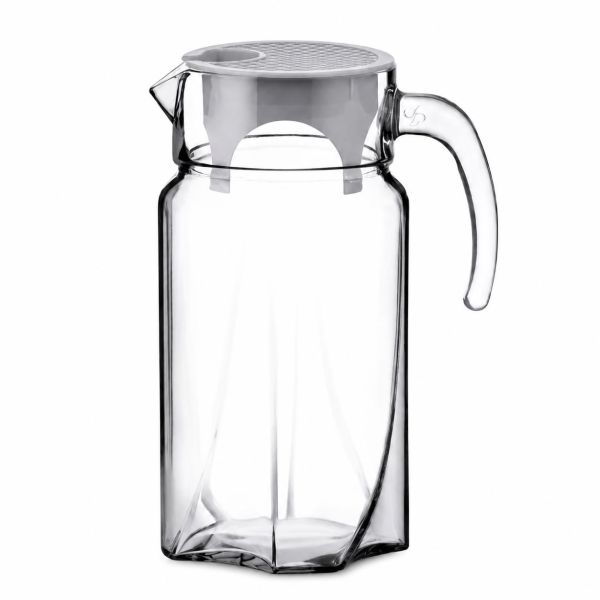 Глечик із сірою кришкою Pasabahce Luna 1.75 л (43544G)