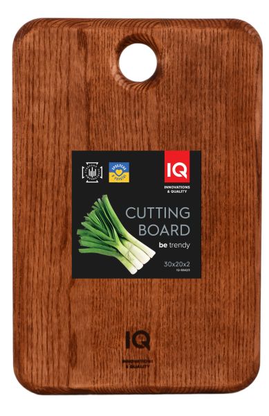 Дошка обробна з дерева IQ Be Trendy 30*20*2 (IQ-5040/3)