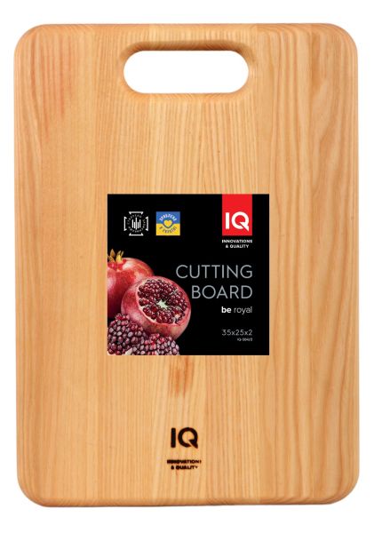 Дошка обробна з дерева IQ Be Royal 35*25*2 (IQ-5041/3)