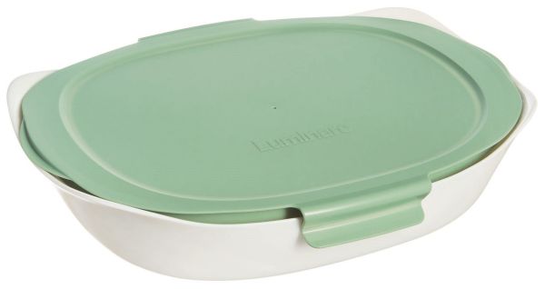 Форма для запекания с крышкой LUMINARC SMART CUISINE CARINE, прямоугольная 34х25 см (V5944)