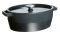 Кастрюля чугунная с крышкой PYREX Slow Cook grey овальная 5.8 л, 33 см (SC4AC33/6641)