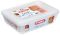 Форма для запекания прямоугольная PYREX Cook&Freez с крышкой 1.5 л, 22х17х6 см (242P000/7946)