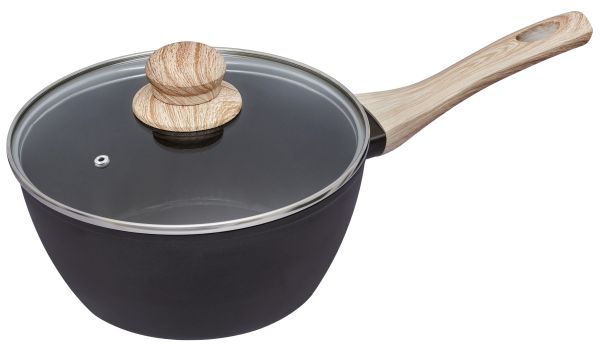 Ківш алюмінієвий з кришкою PYREX Cook&Care 1.2 л, 16см (CR16AP6/8044)