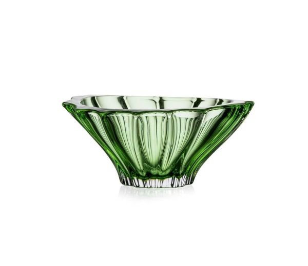 Конфетница Bohemia Plantica Green 220 мм (6KG02 72T27 220 Z)