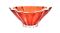 Конфетница Bohemia Plantica Red 220 мм (6KG02 72T62 220 R)