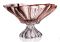 Фруктовница на ножке Bohemia Plantica Pink 330 мм (6KG03 72T31 330 P)
