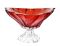 Фруктовница на ножке Bohemia Plantica Red 330 мм (6KG03 72T62 330 R)