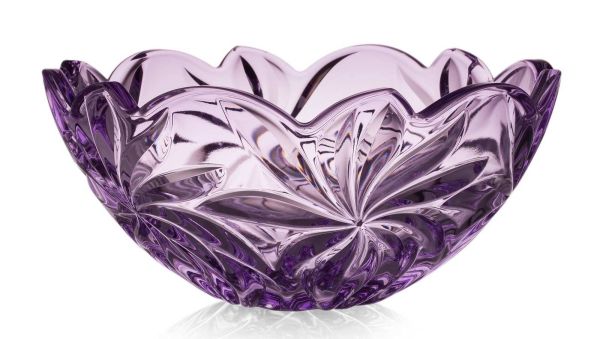 Фруктовница Bohemia Flora Amethyst 280 мм (6KG79 72T30 280)